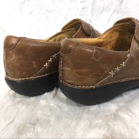 Clarks Unstructured Womens Size 9 W Brown - Picture 3 of 7
